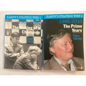 Karpov's Strategic Wins 1 The Making of a Champion & Wins 2 The Prime Years